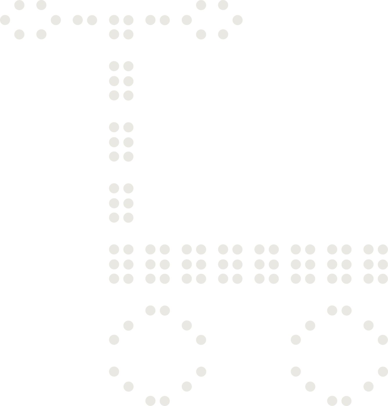 Braille drawing of a scooter
