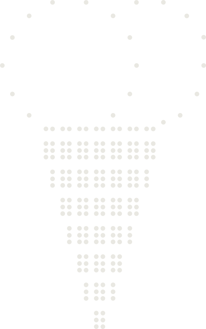 Braille drawing of a ice cream cone