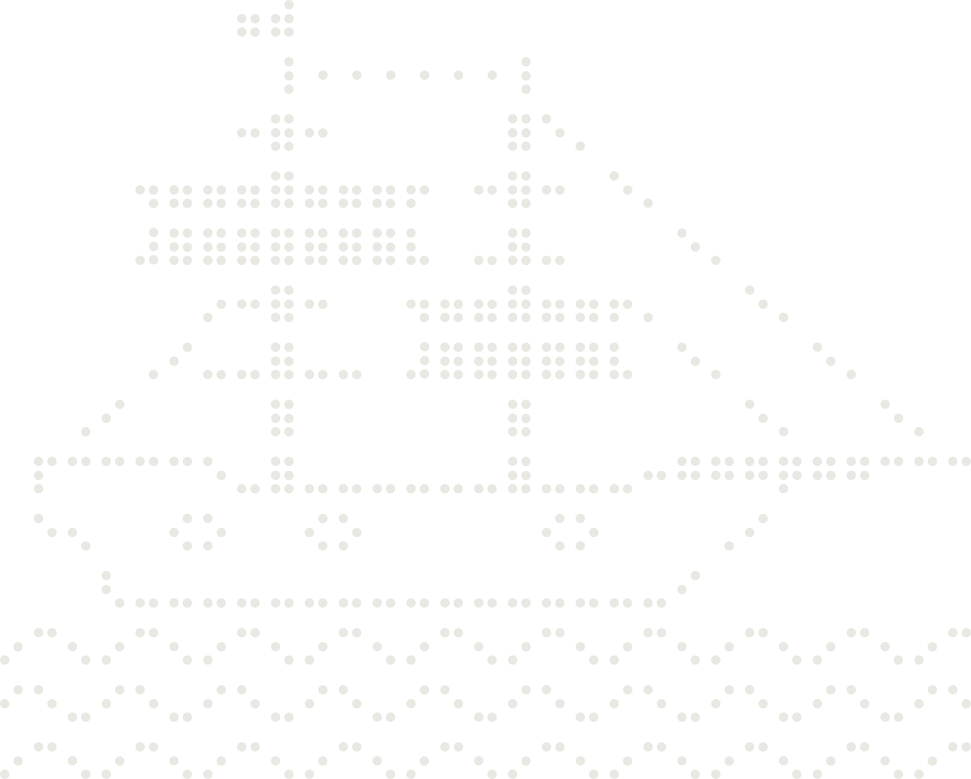 Braille drawing of a sailing ship