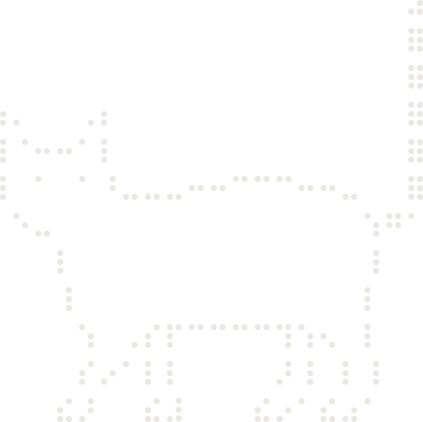 Braille drawing of a cat